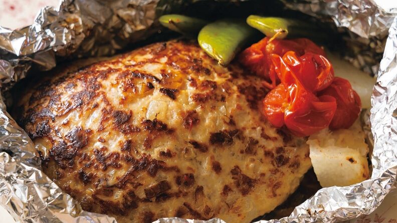 ハンバーグ ホイル焼き オーブンで簡単調理法
