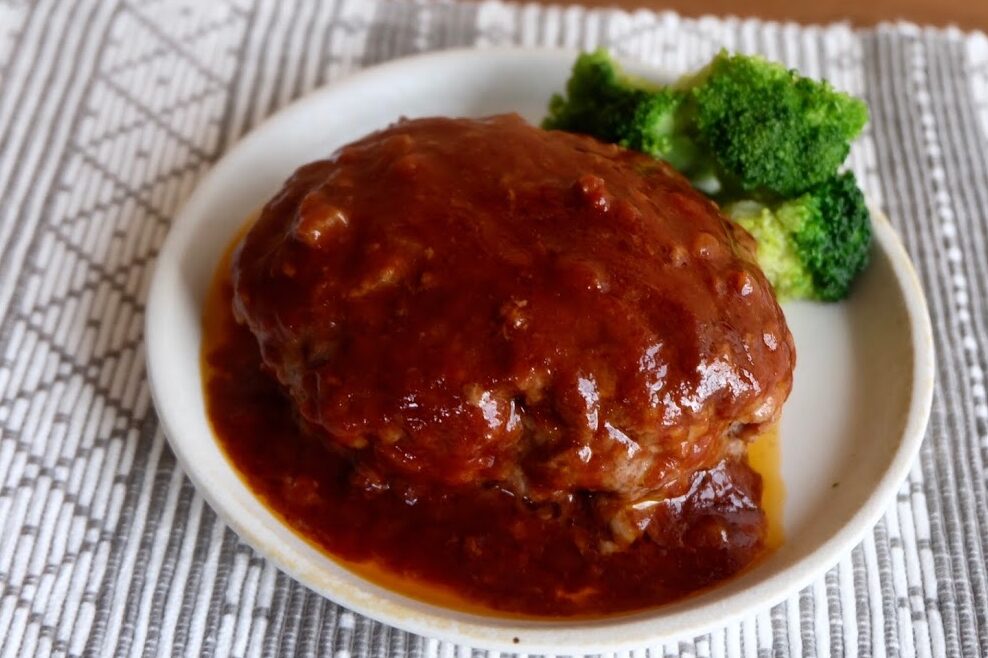 初心者のための簡単ハンバーグパン粉なしレシピ